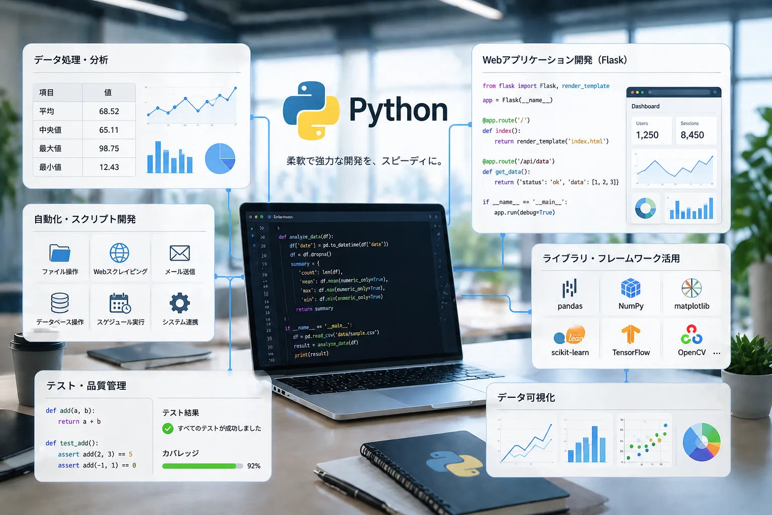 Python開発のイメージ